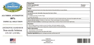 118 mL Hand Rub (77556 580  04 4 Oz Hand Rub)